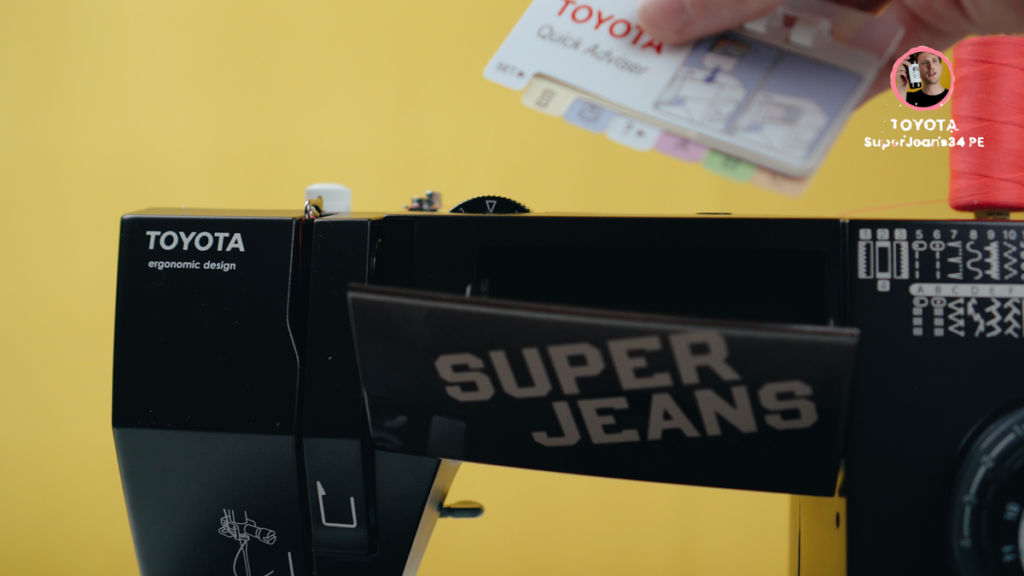 Anleitung der Nähmaschine Toyota SuperJ35PE Super Jeans