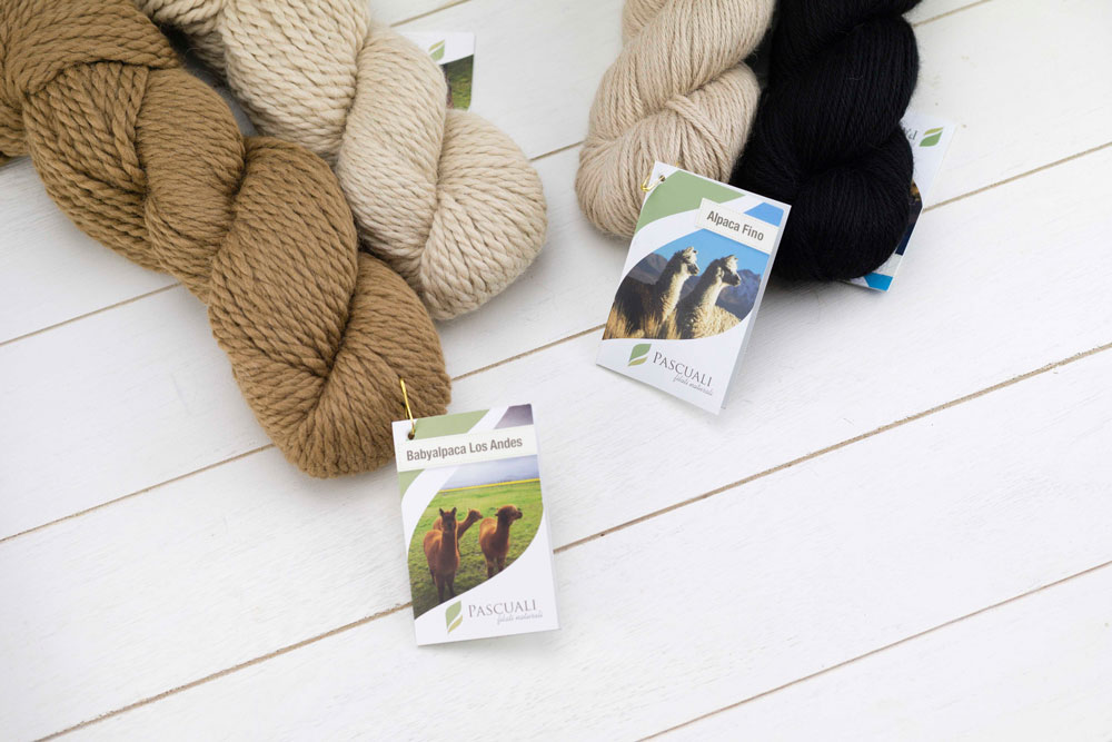 Pascuali filati naturali: Babyalpaca und Alpaca fino