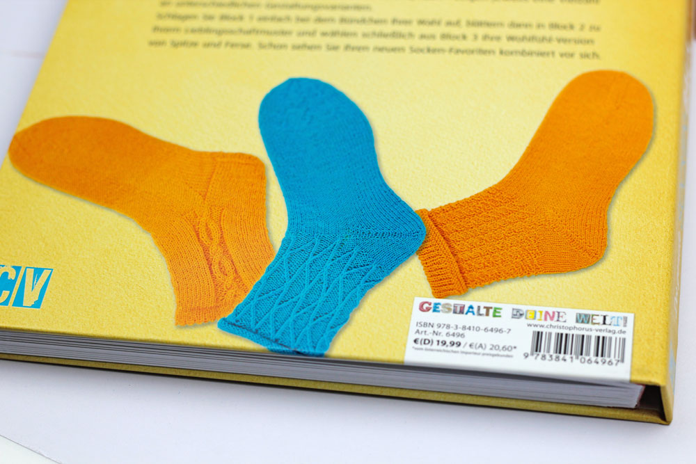 Der geniale Socken-Baukasten - Beispielsocken