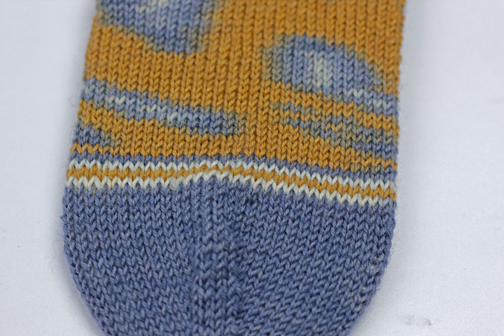 Kinda Magic Socks - Dekorative Streifen vor der Spitze
