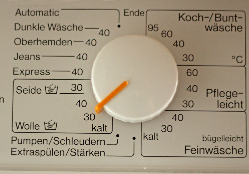 Wolle richtig pflegen - Wollwaschprogramm der Waschmaschine