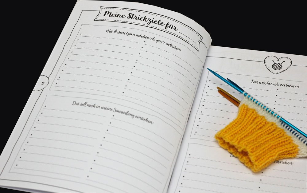 Mein Bullet Diary - Deine Strickziele
