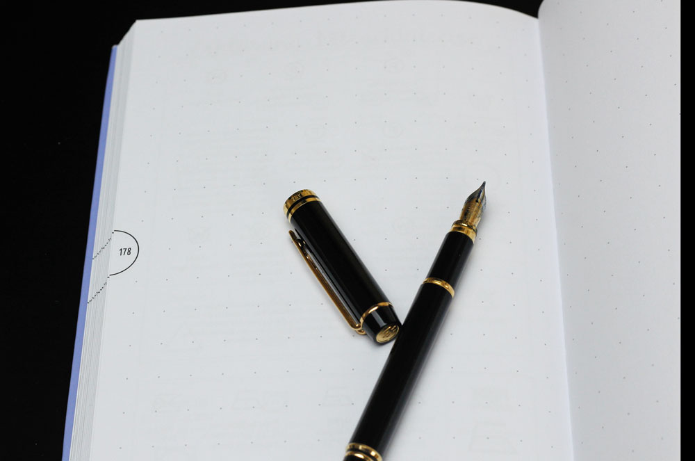 Mein Bullet Diary - Reichlich Platz für eigene Ideen findest du auf den Blankoseiten.