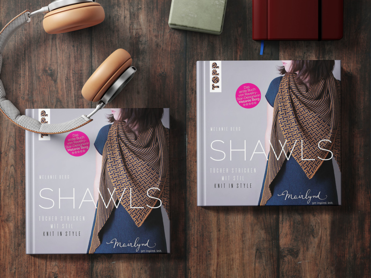 »SHAWLS«, das erste Buch von Melanie Berg