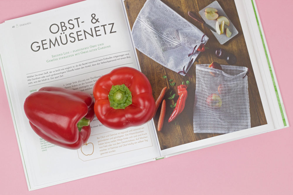 Das ZERO WASTE Nähbuch - Obst- und Gemüsenetz aus einer alten Gardine