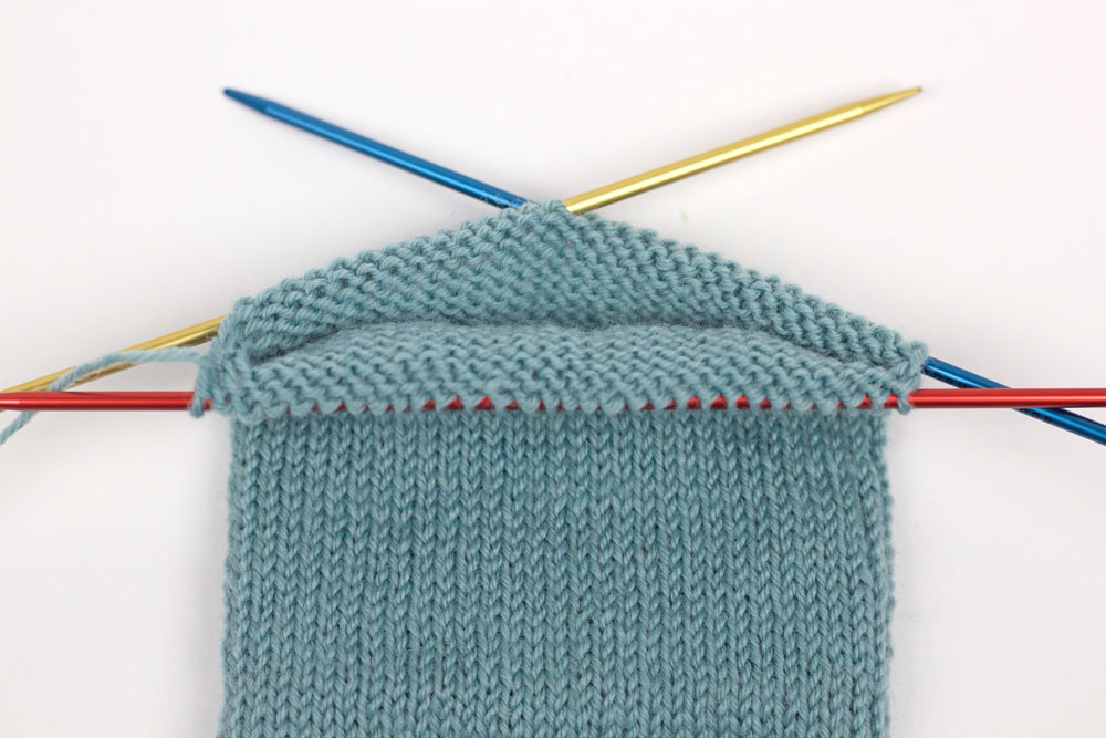 sockshypeSockenstricken-KAL - Die Fersenmaschen auf einer Nadel
