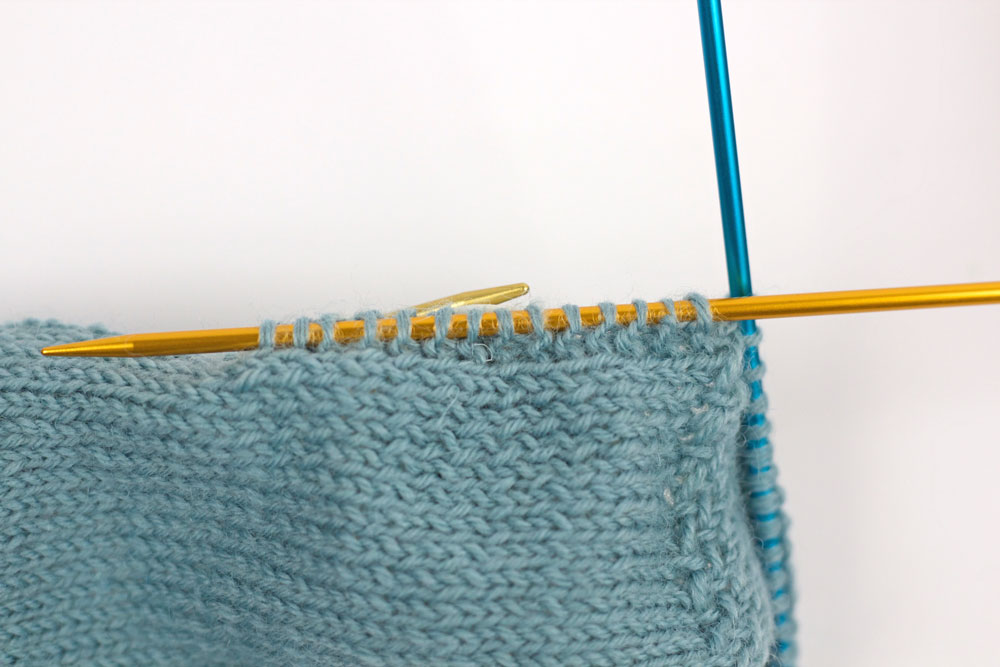 sockshypeSockenstricken-KAL - Maschenaufnahme aus der Fersenwand