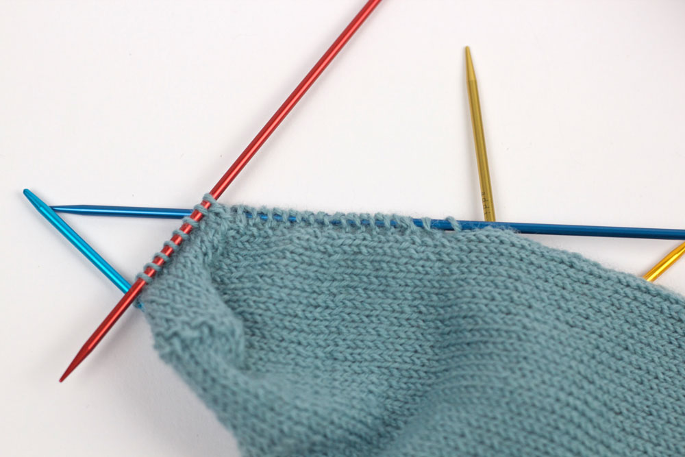 sockshypeSockenstricken-KAL - Fersenmaschen auf der anderen Seite aufnehmen