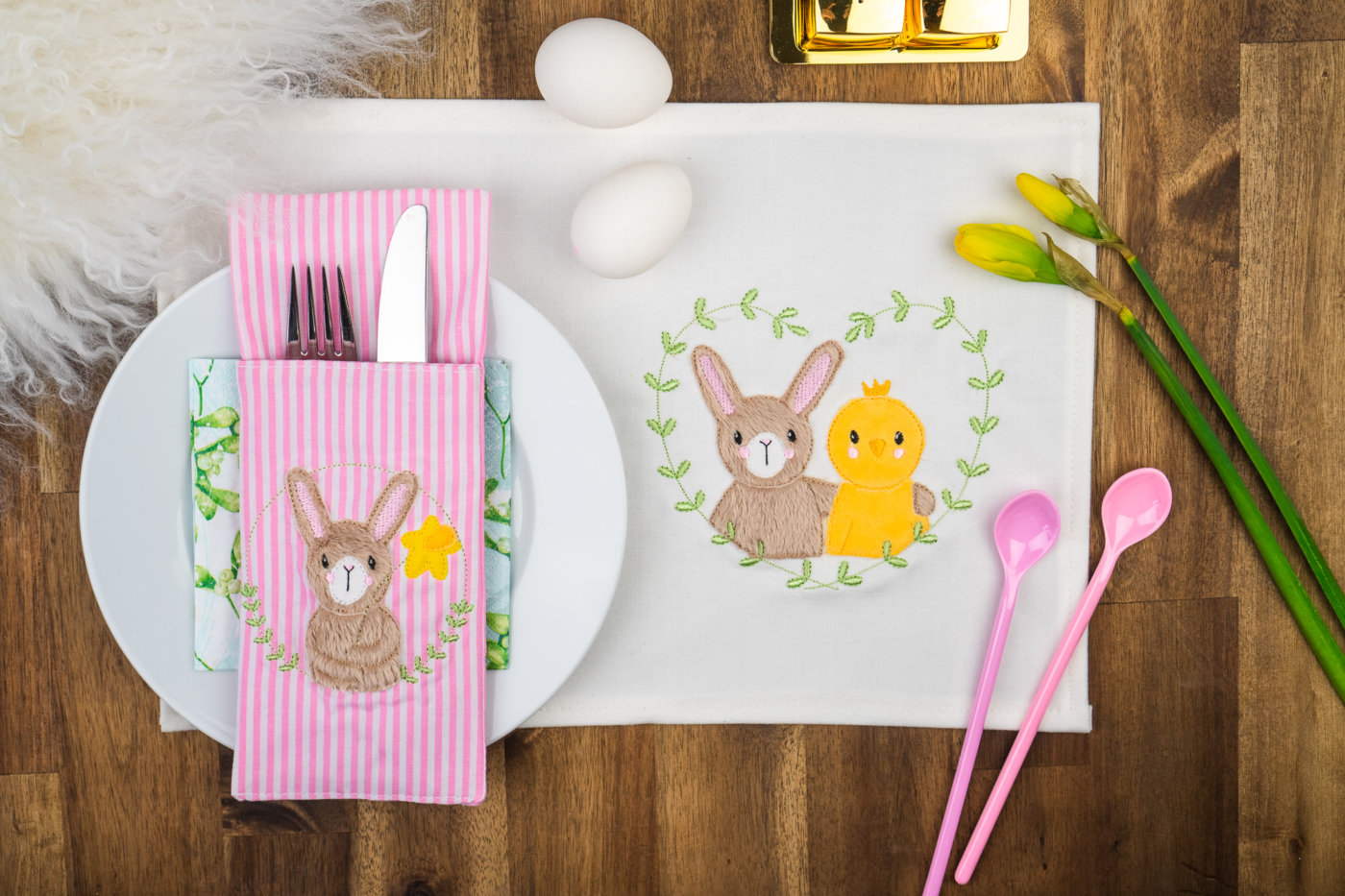 Stickdateien Ostern für deine Stickmaschine