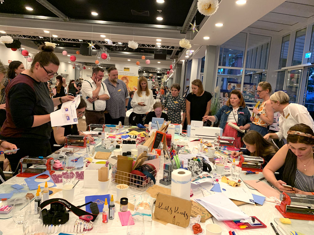 Craft n' Chat - Die Blogger vom Tag der Wolle sind interessiert