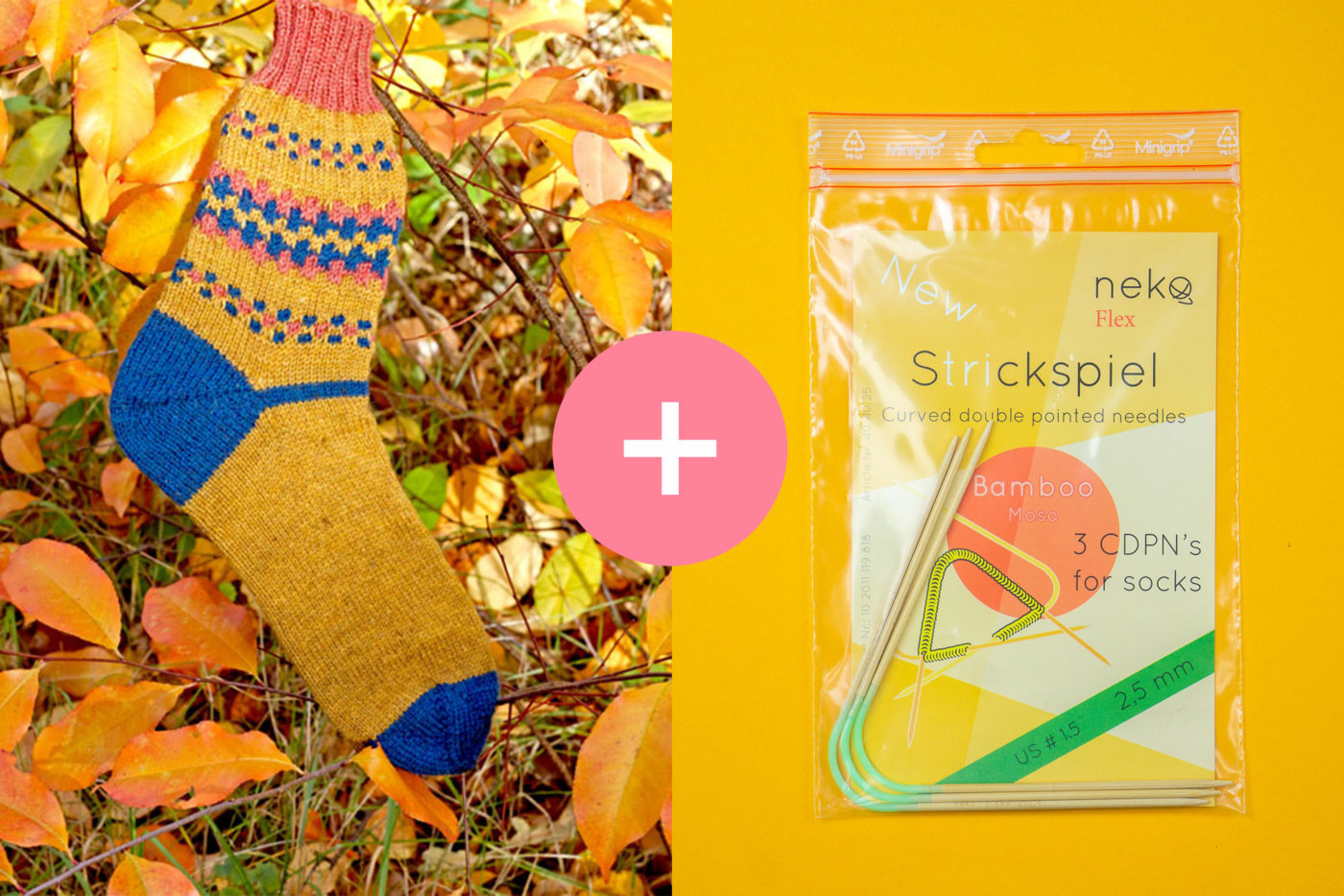 Geschenke für Sockenstricker -Neko Bambus Knit
