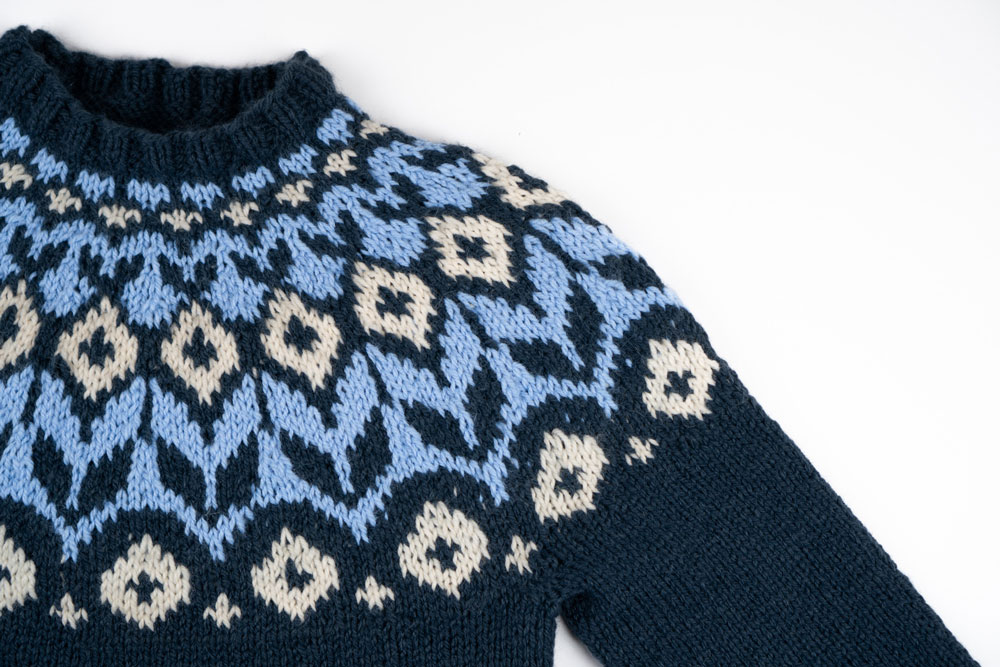 Norwegerpullover stricken