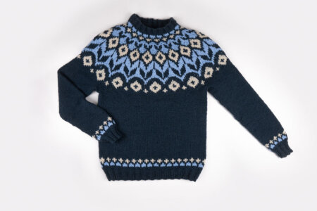 Norwegerpullover stricken aus ggh Norvika