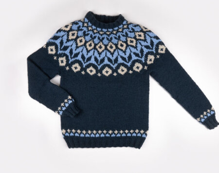 Norwegerpullover stricken aus ggh Norvika