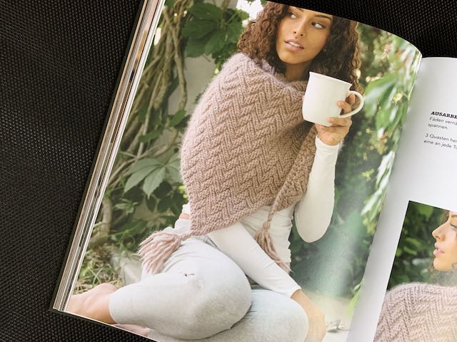 Das Soho-Tuch im Buch Coffeehouse Knits.