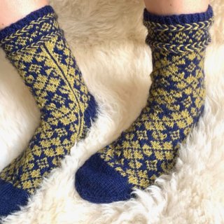 Die KerstaSocks - Socken im lettischen Stil