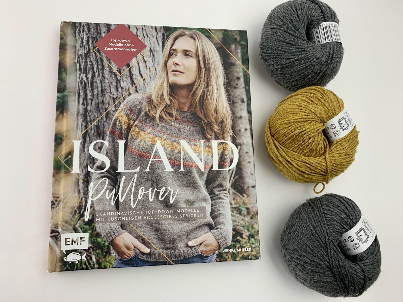 Islandpullover stricken - titelbild