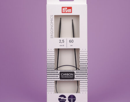 PRYM Ergonomics Rundstricknadeln (CARBON)