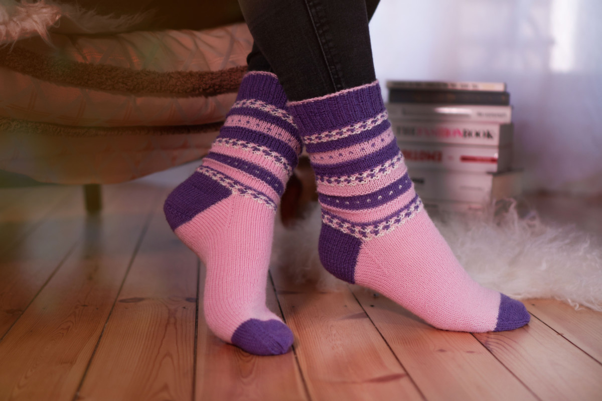 AnesaSocks - Top Down Socken