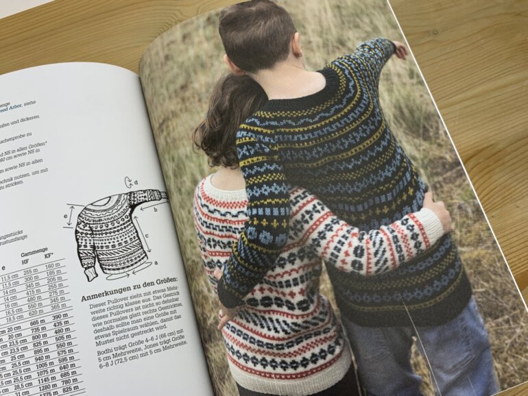 Pulli Kartografie im Buch Nordisch stricken