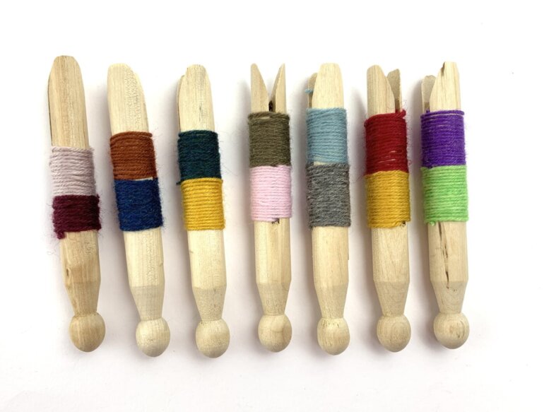 Kontrastfarben für die PillaSocks beim sockshype SockenstrickenKAL