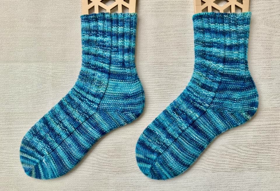 QuinSocks - Toe Up Socken mit Zunahmeferse von Anne-Marit