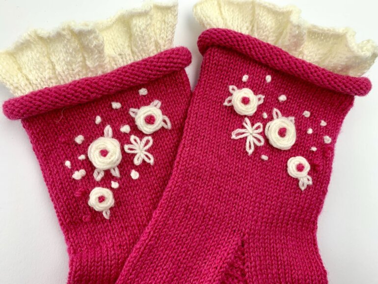 RuniSocks Die Blumenranke