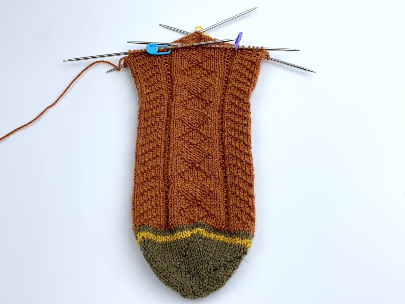 Männersocken stricken - Muster