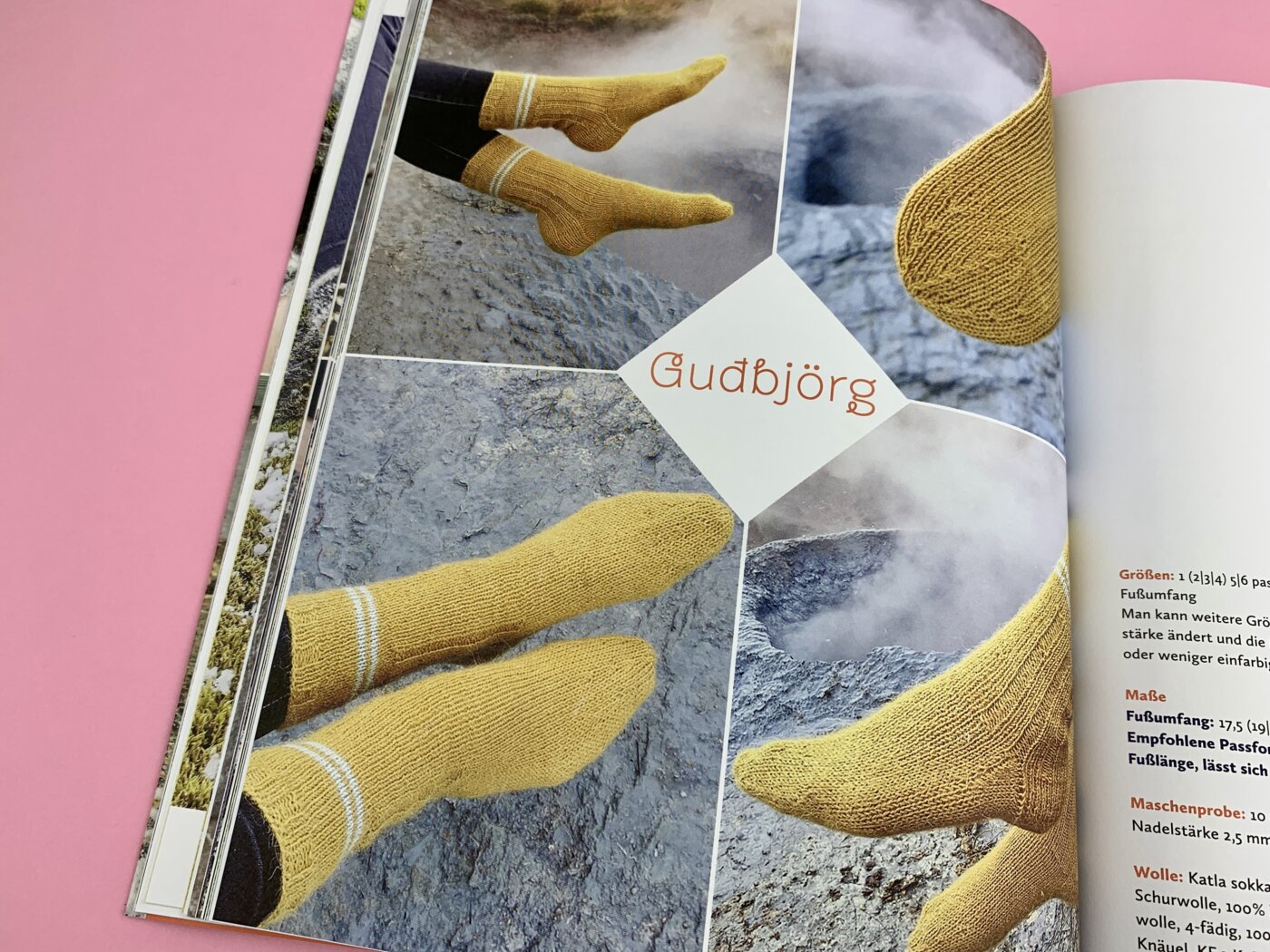 Inspiriert von Socken aus einem isländischen Textilmuseum