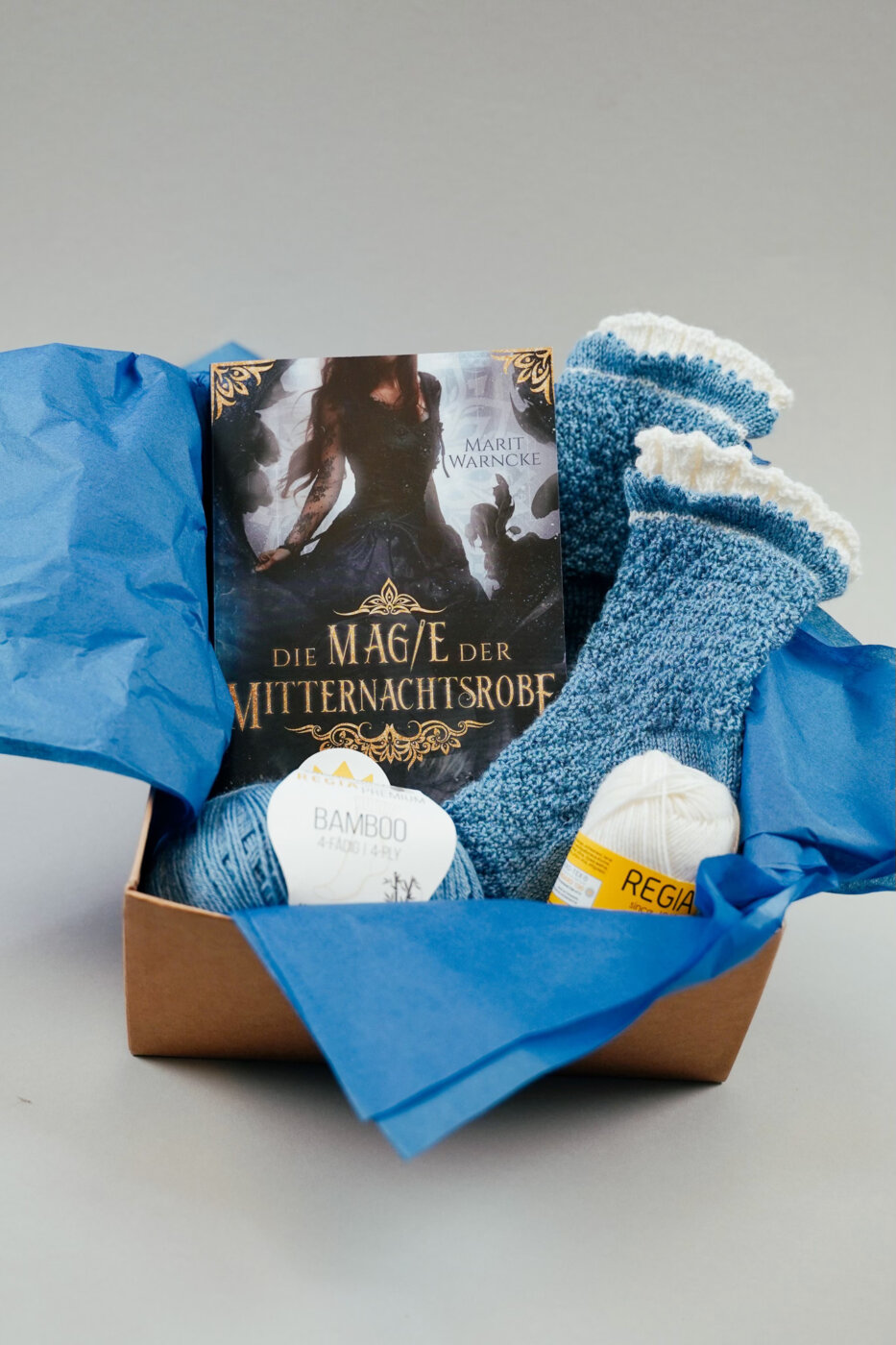 Geschenkbox für Stricker