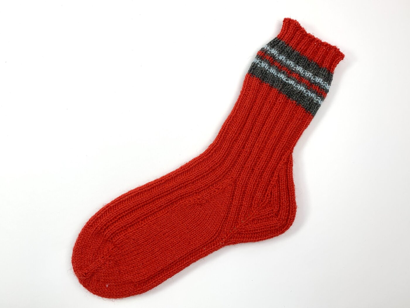 UnniSocks - Socken im Rippenmuster und Streifen als Variante