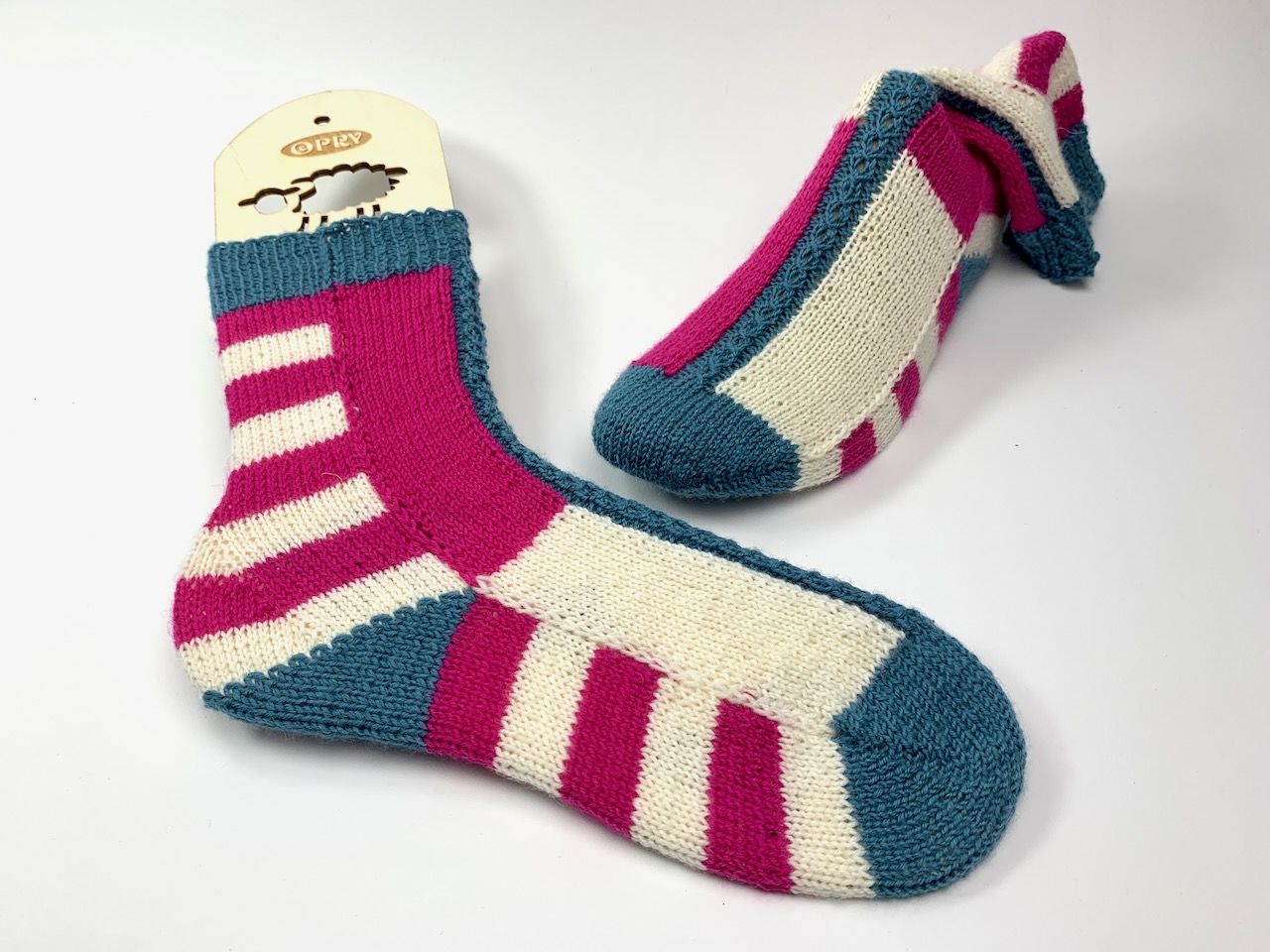 VanjaSocks - Socken mit zwei Nadeln stricken