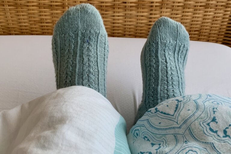 Bettsocken - Titelbild