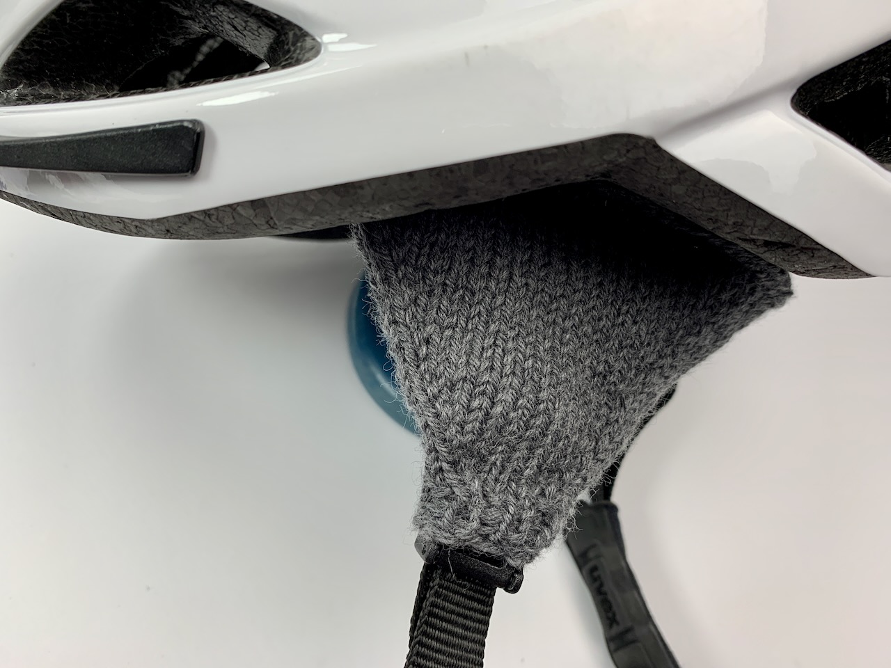 Ohrenwärmer für Fahrradhelm stricken