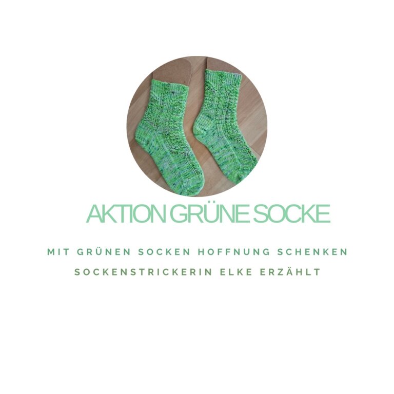 Elke Kraus über die Aktion Grüne Socke - Titelbild