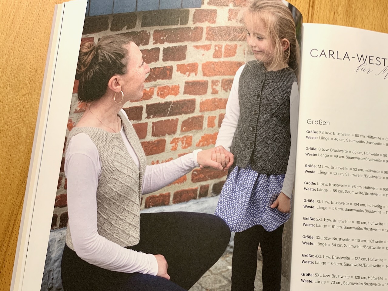 Stricken ohne Naht Duo - Carla-Weste